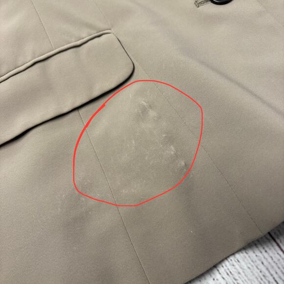 Eddie Bauer tan pumice blazer jacket size 10 - Picture 6 of 15